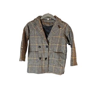 the twins way NWT toddler boys overcoat winter trench coat S/5/6